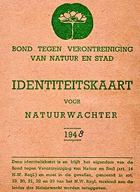 Natuurwacht ID-kaart
